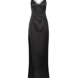 Azzurra Maxi Dress Satin